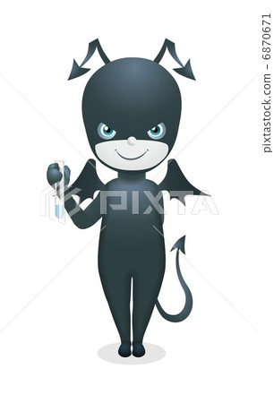 Small devil illustration Small devil illustration 6870671