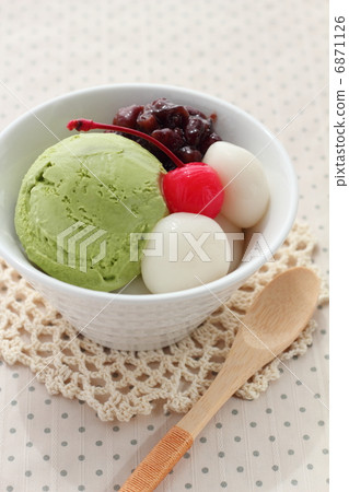綠茶冰淇淋白Ⅲ 6871126