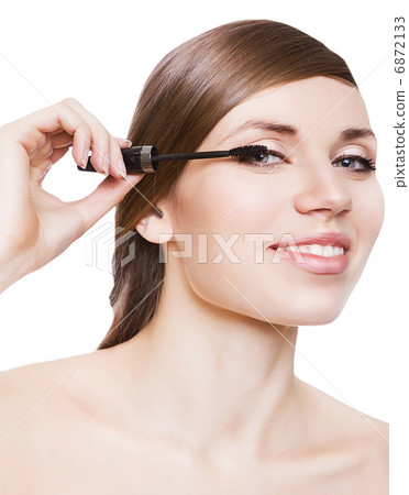 pretty woman and mascara brush pretty woman and mascara brush 6872133