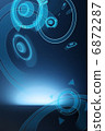 hologram background 6872287