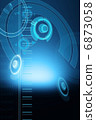 circle hologram background 6873058