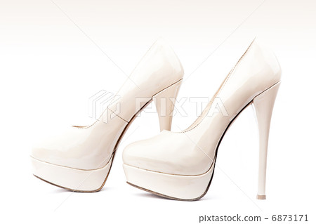 White shoes of the bride 6873171