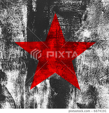 Grunge background with star Grunge background with star 6874191