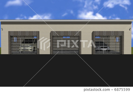 A garage A garage 6875599