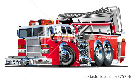 automobile, firetruck, dangerous 6875706