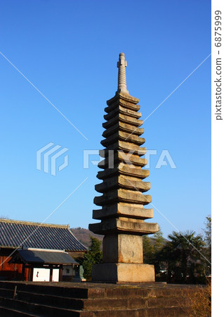 Ten thousand stone pagoda of Kurokuji 6875999