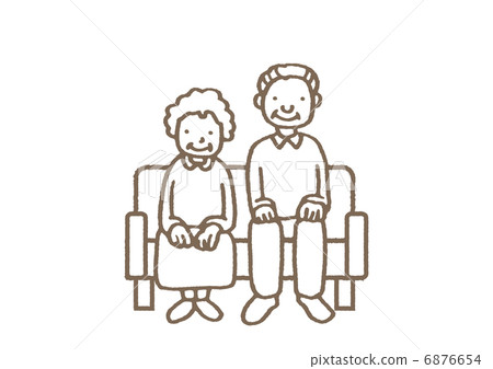 Senior couple Senior couple 6876654