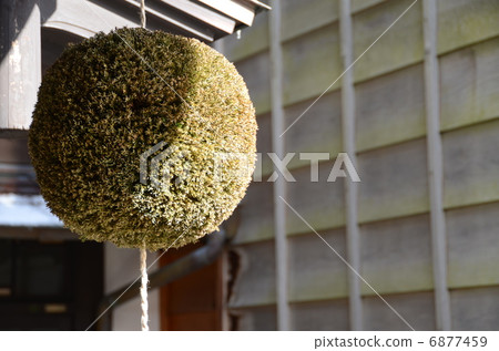 Cedar balls in the Higashi Chaya district [side] 6877459