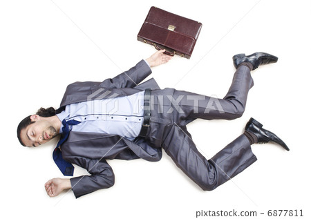 Dead businessman on the floor Dead businessman on the floor 6877811