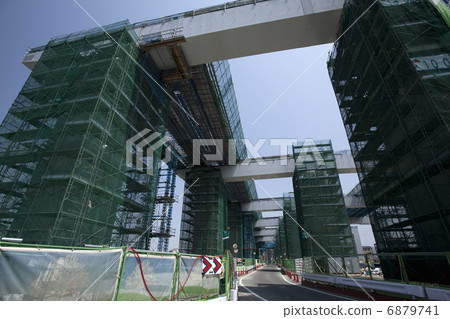 Road construction Road construction 6879741