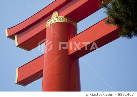 平安神宮的鳥居 平安神宮的鳥居 6881462