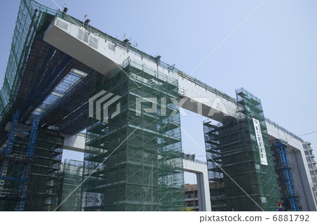 Road construction Road construction 6881792