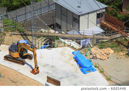 施工現場 6885446