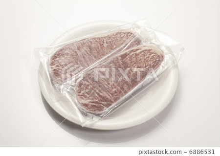 Frozen steak meat Frozen steak meat 6886531