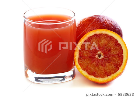 Blood orange and juice. 6888628