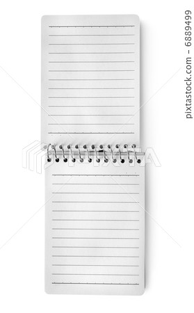 White blank notepad 6889499
