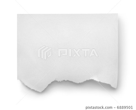 Sheet of white paper 6889501