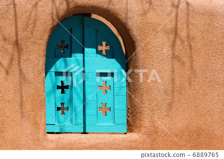 聖達菲的藍色窗口 6889765