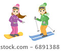 Skiing & snowboarding _ girls 6891388