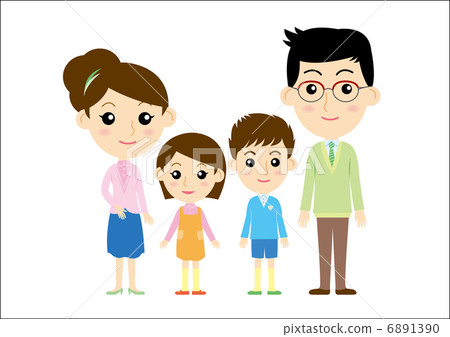 4 people family 4 people family 6891390