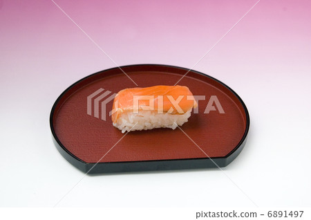 三文魚_紅盆 三文魚_紅盆 6891497