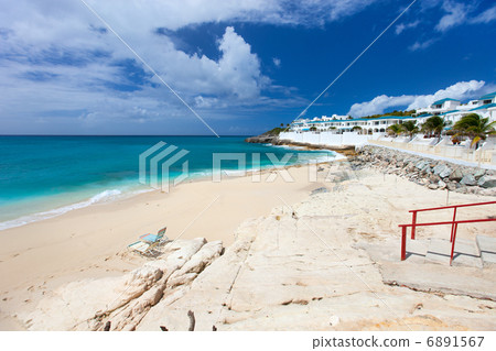 Cupecoy beach on St Martin Caribbean Cupecoy beach on St Martin Caribbean 6891567