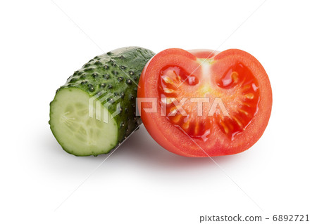 sliced tomato and cucumber 6892721