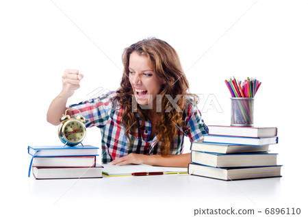 Student preparing for the exams 6896110