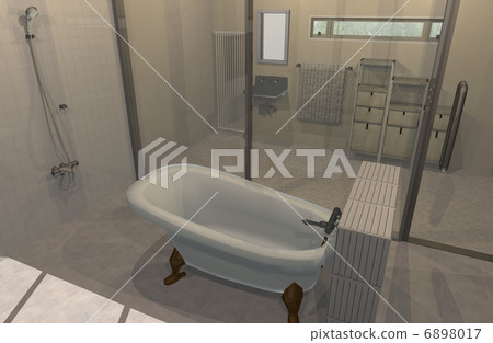 A bathroom A bathroom 6898017