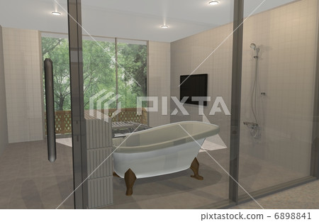 A bathroom A bathroom 6898841
