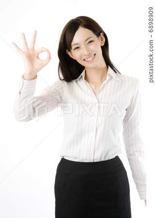 智能手機和女性員工 智能手機和女性員工 6898909