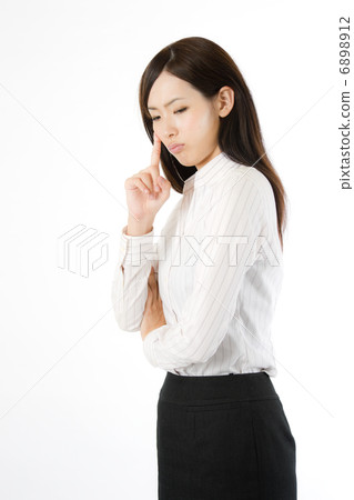 智能手機和女性員工 6898912