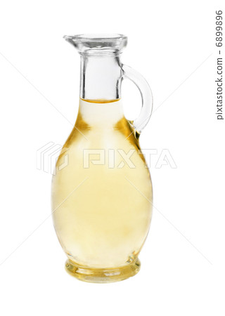 Vinegar bottles isolation on white background 6899896