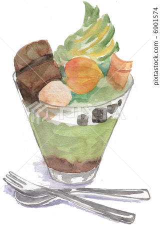 Matcha parfait Matcha parfait 6901574