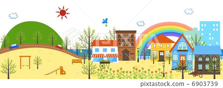 城市景觀（多彩） 6903739