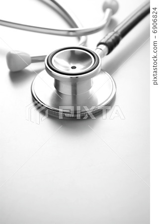 stethoscope on white background close-up and a place for your text 6906824
