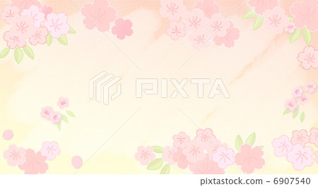 cherry blossom frame cherry blossom frame 6907540