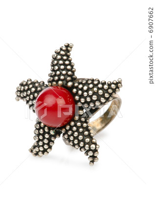 Ring isolated on white background 6907662