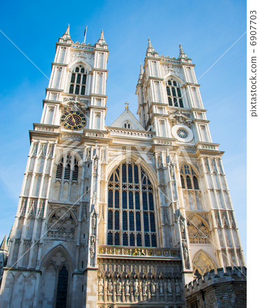 Westminster Abbey on bright summer day 6907703
