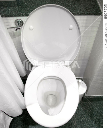 Toilet in the bathroom 6907705