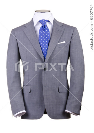 Jacket isolated on the white background Jacket isolated on the white background 6907764