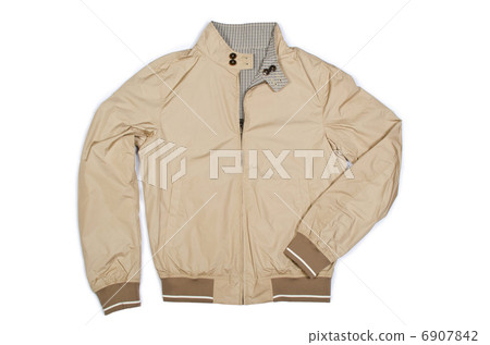 Male coat isolated on the white 6907842