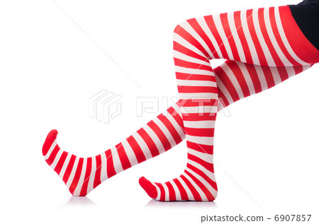 Woman with long legs and stockings Woman with long legs and stockings 6907857