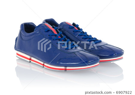 Sport male shoes isolated on white Sport male shoes isolated on white 6907922