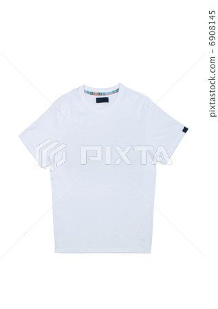 Male t-shirt isolated on the white background 6908145