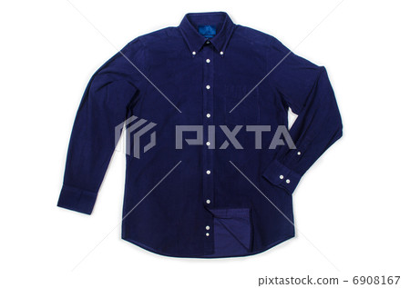 Nice male shirt isolated on the white Nice male shirt isolated on the white 6908167