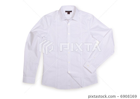Nice male shirt isolated on the white Nice male shirt isolated on the white 6908169