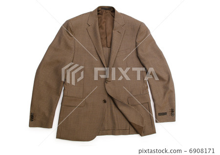 Jacket isolated on the white background Jacket isolated on the white background 6908171