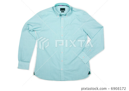 Nice male shirt isolated on the white Nice male shirt isolated on the white 6908172