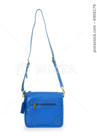 Elegant woman bag isolated on white Elegant woman bag isolated on white 6908179